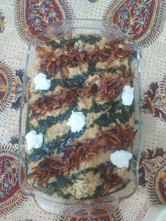 عکسی از دستور کشک و بادمجون
