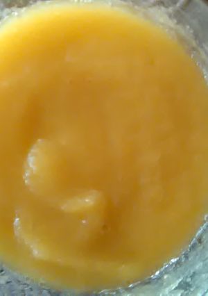 Foto resep Pure buah peer+pepaya