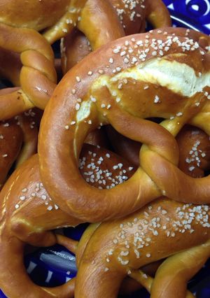 A picture of German Lye Pretzels - Laugenbrezel [Bakery Recipe].