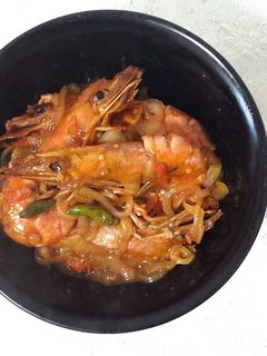 Foto resep Udang Saus Tomat