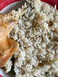Lemony Baked Chicken with Rice