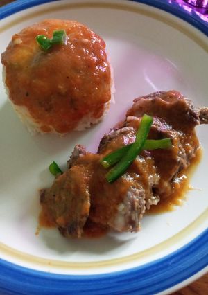 Una foto de Carne a la cacerola