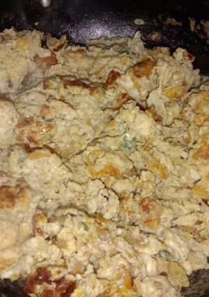 A picture of Egg Bhurji.