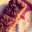 بسبوسة اللوتس بحبيبات الكراميل