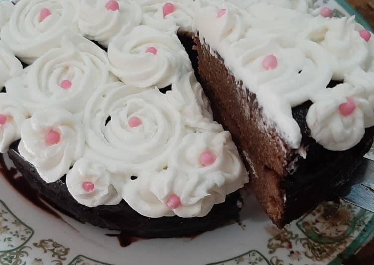 Minitart(kukus)coklat ganache