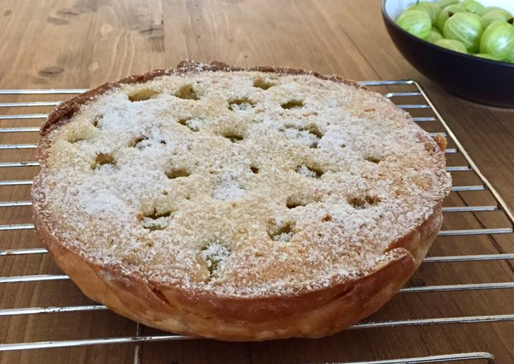 How to Make Speedy Gooseberry Frangipane Tart