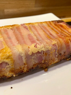 Baconbe tekert karajdarabok recept fotója