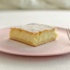 Fake Curd Cheese Cube. A picture of Fake Curd Cheese Cube..