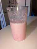 Batido de fresas