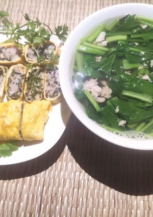 Hình của món Chả trứng.