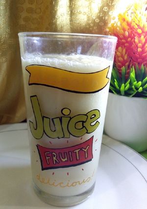 Foto resep Jus sirsak / soursop juice
