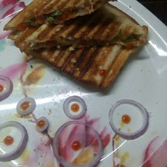Pizza sandwich A picture of Pizza sandwich.