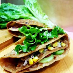 A picture of Paratha wrap.
