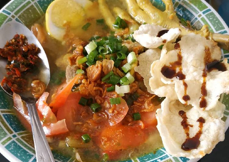 Resep Soto Ayam Ceker, Sempurna
