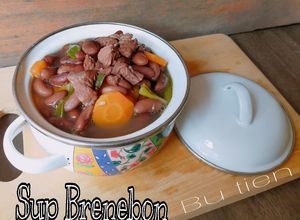 Foto resep Sup Brenebon ala Manado (Sup daging sapi kacang merah)