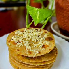 A picture of Black Chana Taco Paratha(Protien Packed).