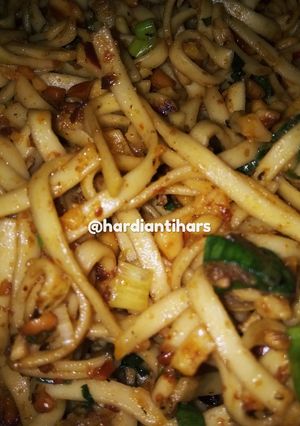 Foto resep Mie naga/pedas simple