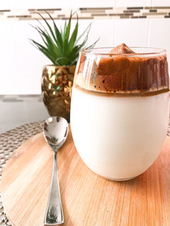 Una foto de Dalgona café saludable