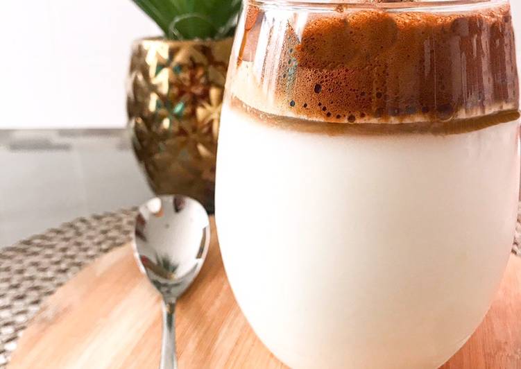 Dalgona café saludable