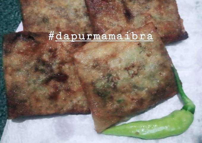 Martabak telur kulit lumpia enak