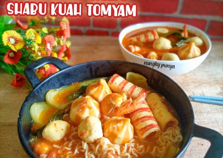 Steamboat Shabu Shabu kuah tomyam