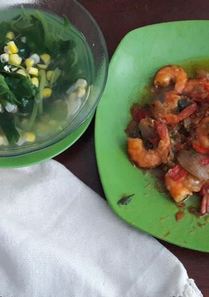 Foto resep Udang sambal makyus😘