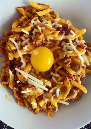 Une photo de One Pot Pasta à la bolognaise 🍝