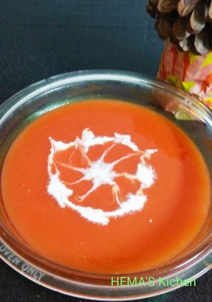 ટોમેટો ક્રીમી સુપ (Tomato Creamy Soup Recipe In Gujarati) રેસીપી મુખ્ય ફોટો