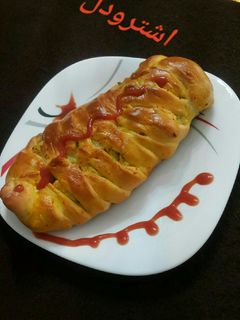 عکسی از دستور اشترودل و پیراشکی گوشت