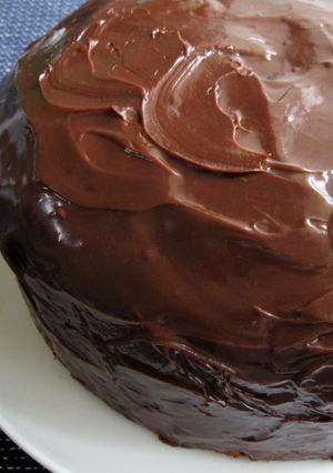 A picture of Mud Cake.
