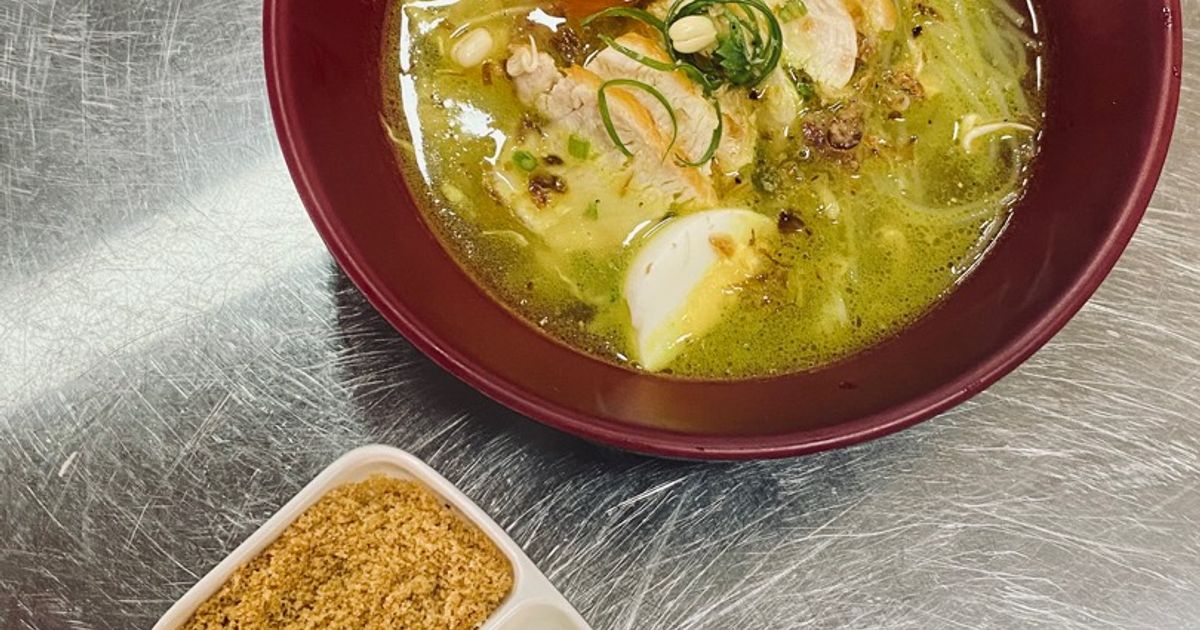 Soto Lamongan Simple with Koya