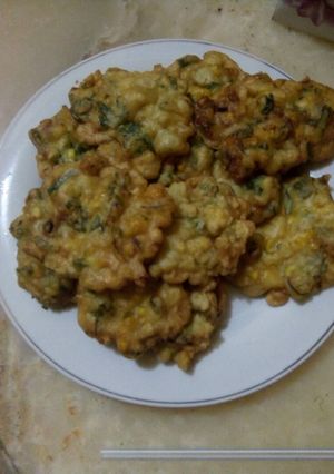 A picture of Corn Bakwan.