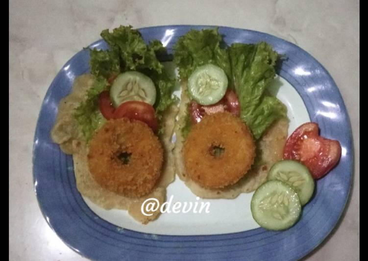 12. Kebab Doughnut Ayam