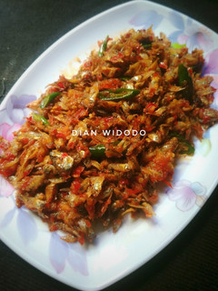 Foto resep Ikan Asin Balado