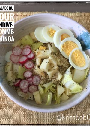 Une photo de Salade Endive/Pomme/Quinoa