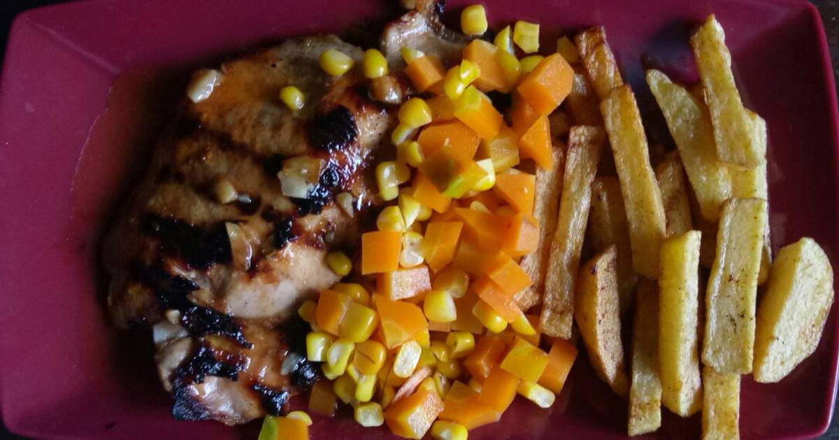 Resep Steak Ayam Panggang oleh Dewi Isyaroh - Cookpad