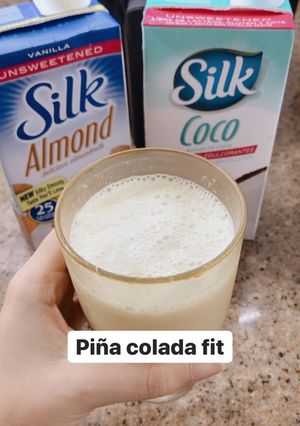 Una foto de Piña colada saludable