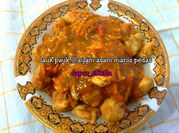 Gambar tulang ayam pedas manis