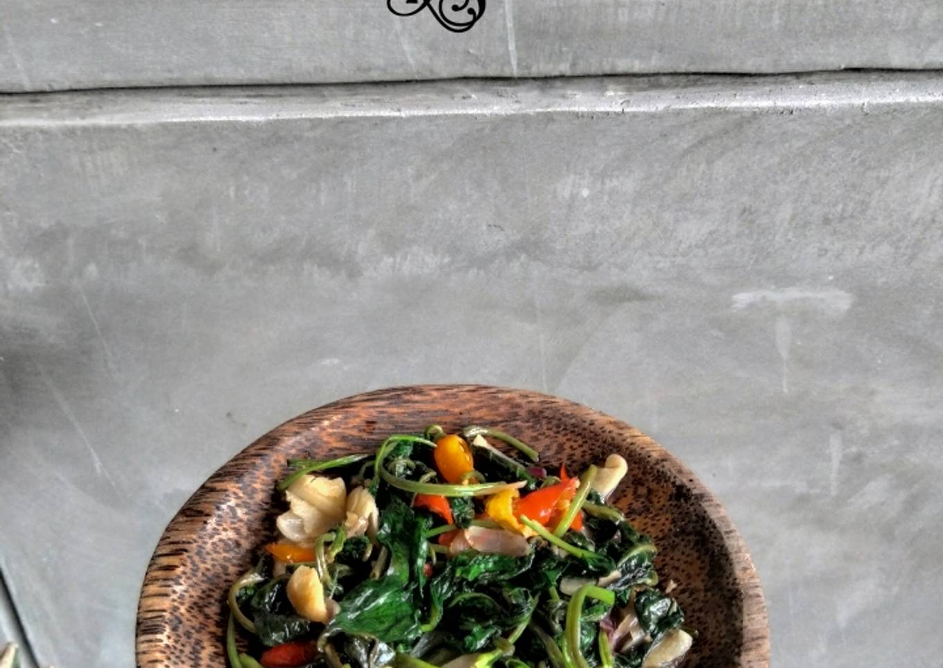Concung goreng pedas