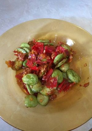 Foto resep Sambal pete sederhana 🌶🌶🌶