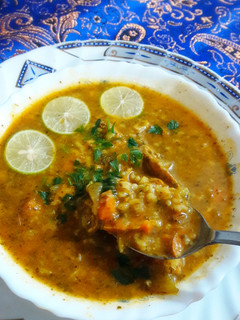 عکسی از دستور سوپ جو🍲