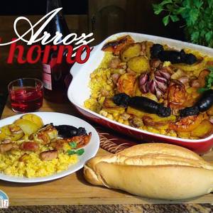 Arroz al horno Valenciano