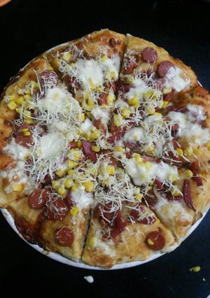 Foto resep Pizza tanpa ulen anti gagal