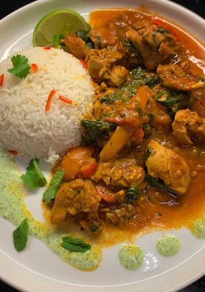 A picture of Chicken Balti.