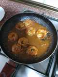 Gambas al brandy