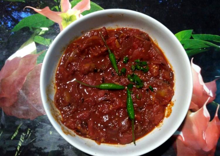 Steps to Prepare Perfect Spicy pasta sauce