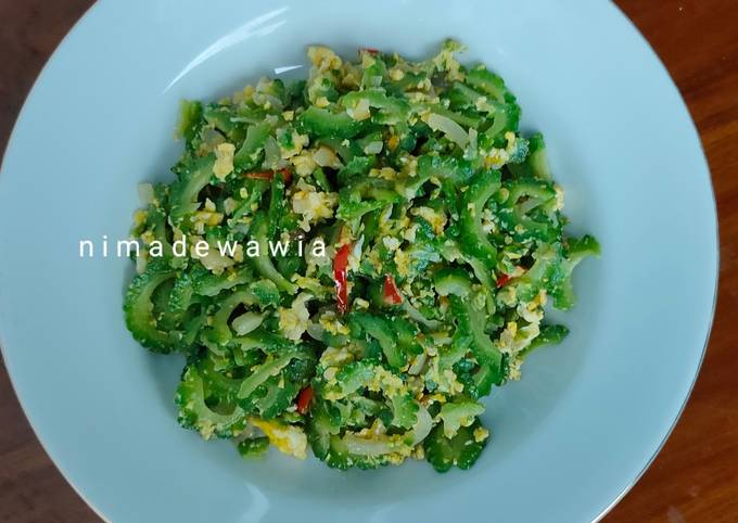 Langkah Mudah untuk Menyiapkan Tumis Pare Telur Anti Gagal