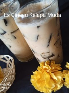 Foto resep Es Cincau Kelapa Muda