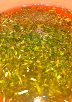 Una foto de Chimichurri