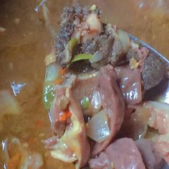 A picture of Offals peppersoup.